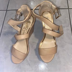 Tan Wedges